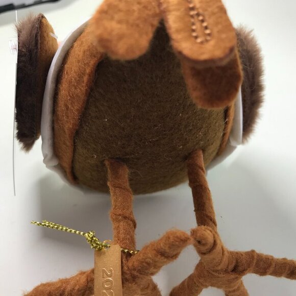 NWT Target Wondershop Featherly Friends Fabric bird "WAFER" with ear muffs - Picture 12 of 13